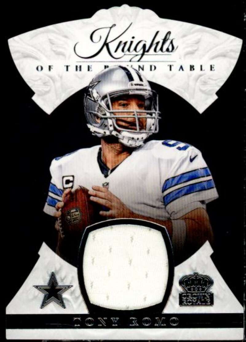 Tony Romo/299 Card 2015 Crown Royale Knights of the Round Table Materials #KRTR  Image 1