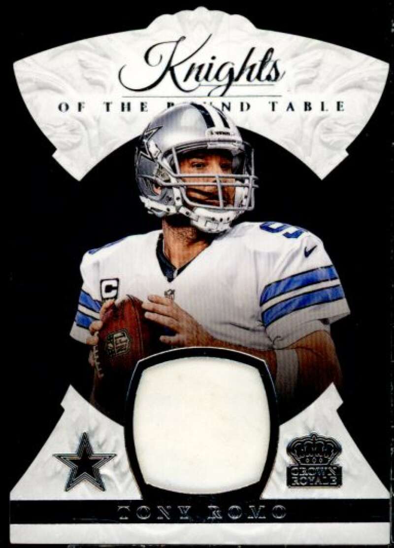 Tony Romo/299 Card 2015 Crown Royale Knights of the Round Table Materials #KRTR  Image 1