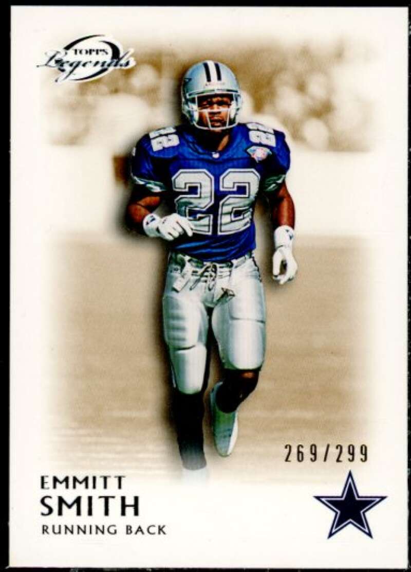 Emmitt Smith Card 2011 Topps Legends Bronze #110  Image 1