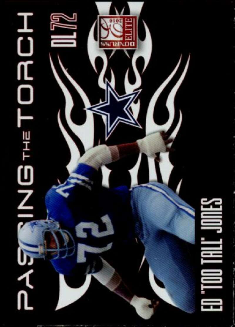 DeMarcus Ware/Ed Too Tall Jones 2010 Donruss Elite Passing the Torch Red #4  Image 1