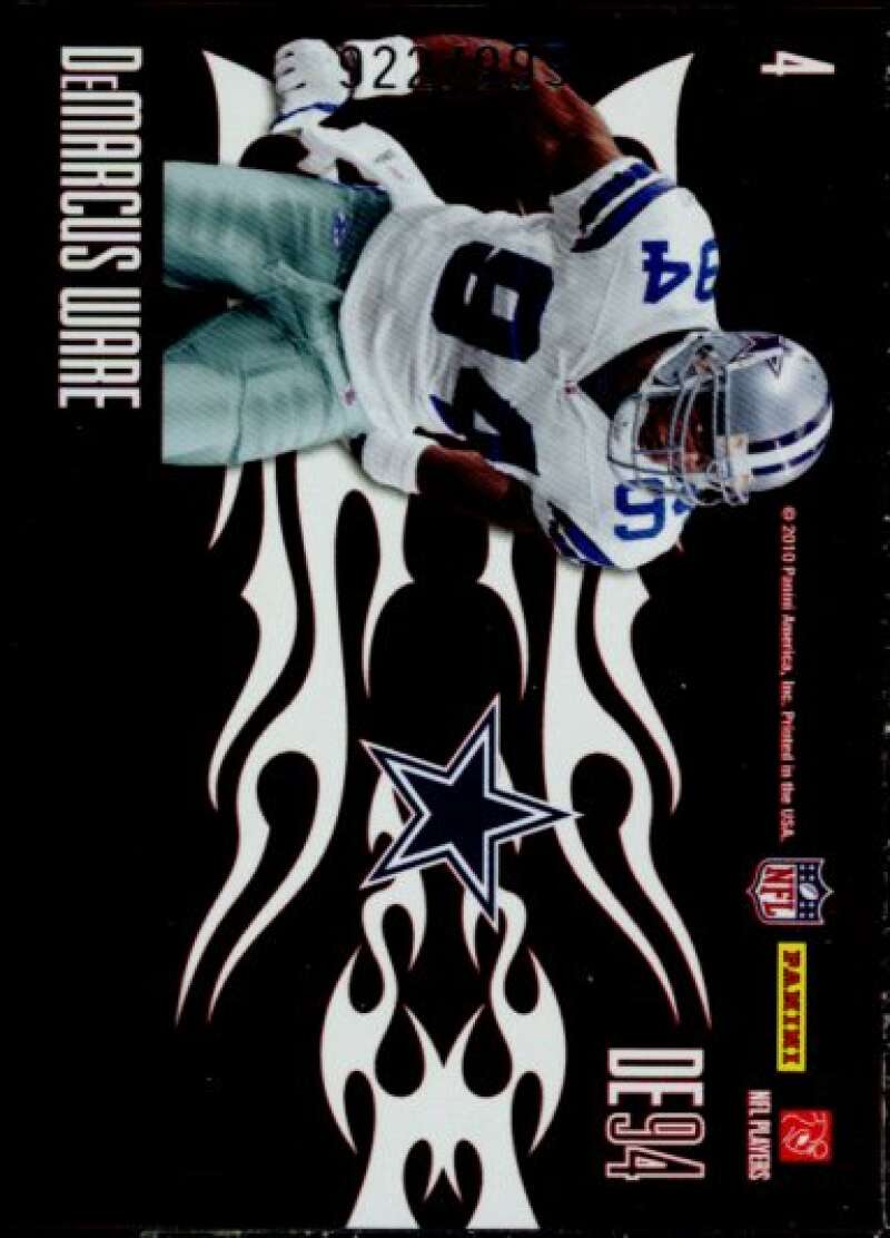 DeMarcus Ware/Ed Too Tall Jones 2010 Donruss Elite Passing the Torch Red #4  Image 2