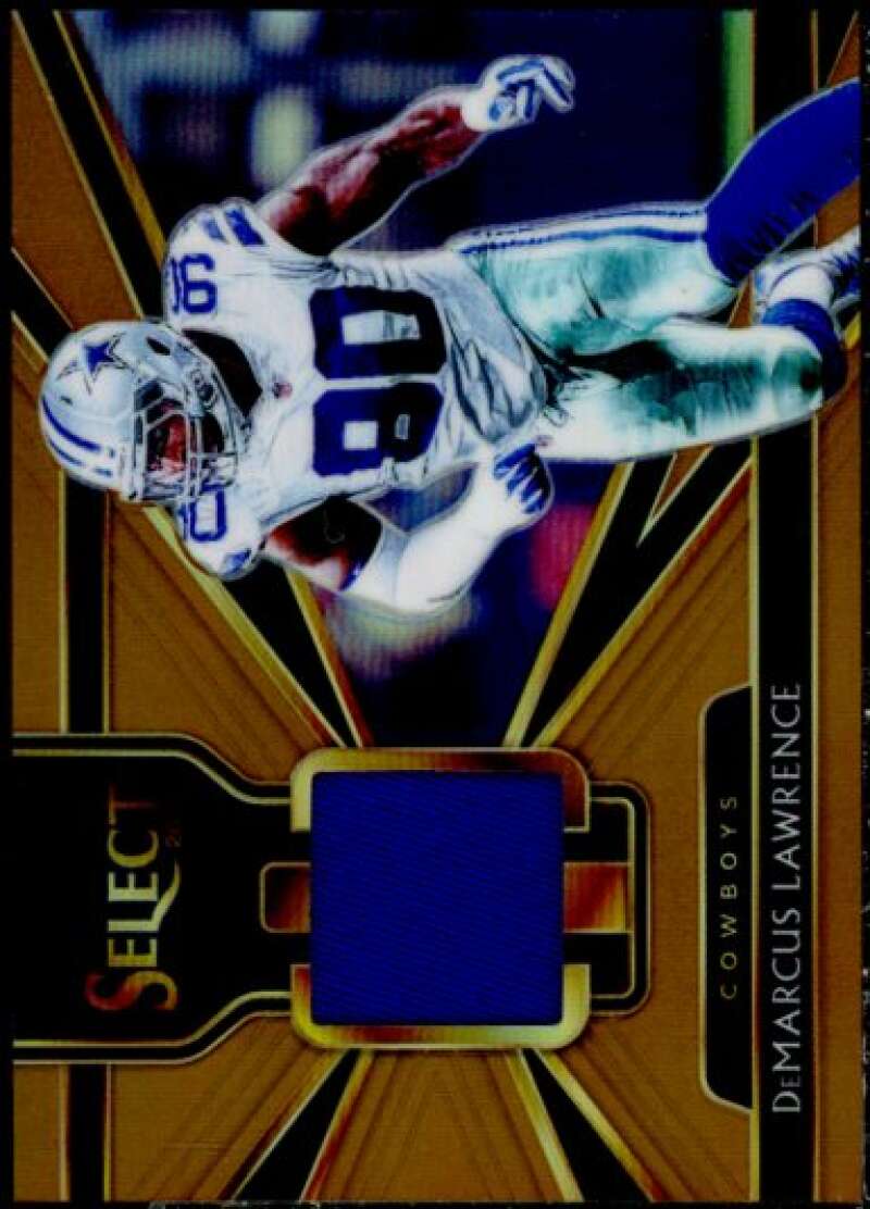 DeMarcus Lawrence Card 2018 Select Select Swatches Prizm Copper #51  Image 1