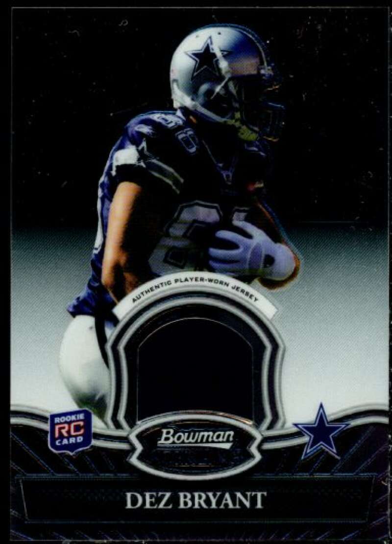 Dez Bryant JSY B RC Rookie Card 2010 Bowman Sterling #BSRDB  Image 1