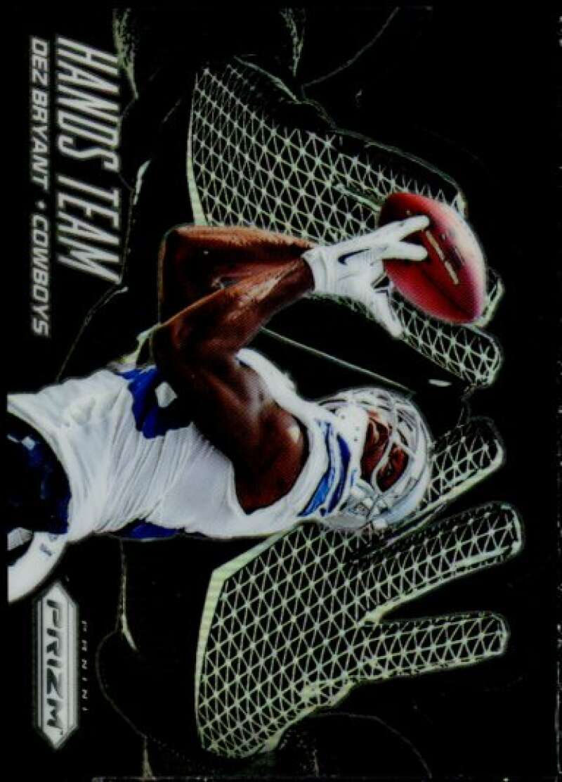 Dez Bryant Card 2014 Panini Prizm Hands Team Prizms #7  Image 1