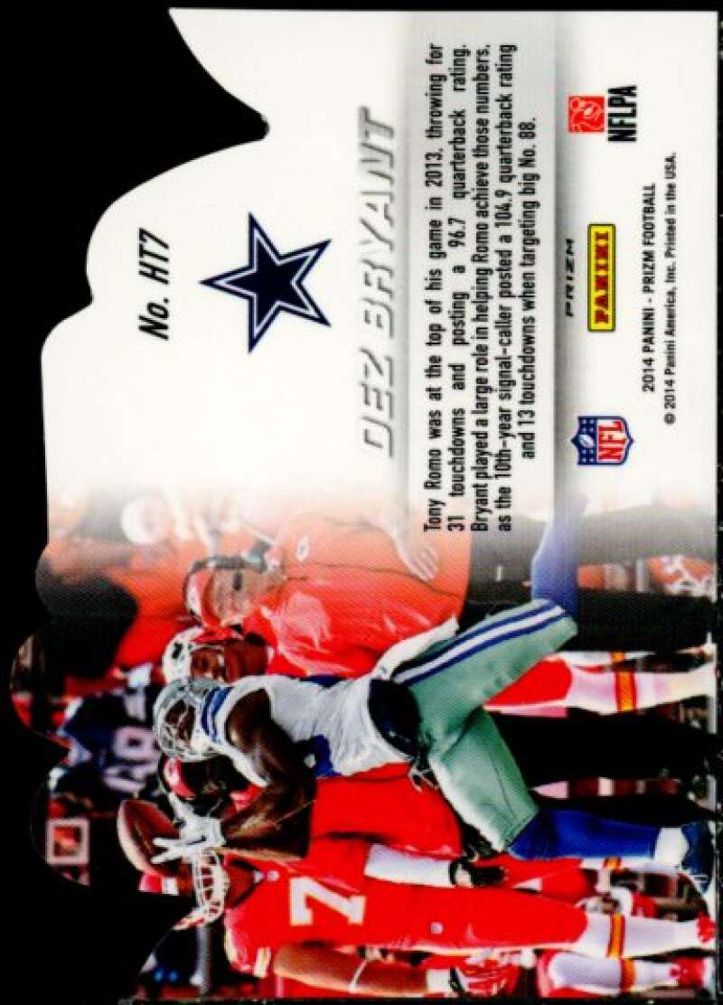 Dez Bryant Card 2014 Panini Prizm Hands Team Prizms #7  Image 2