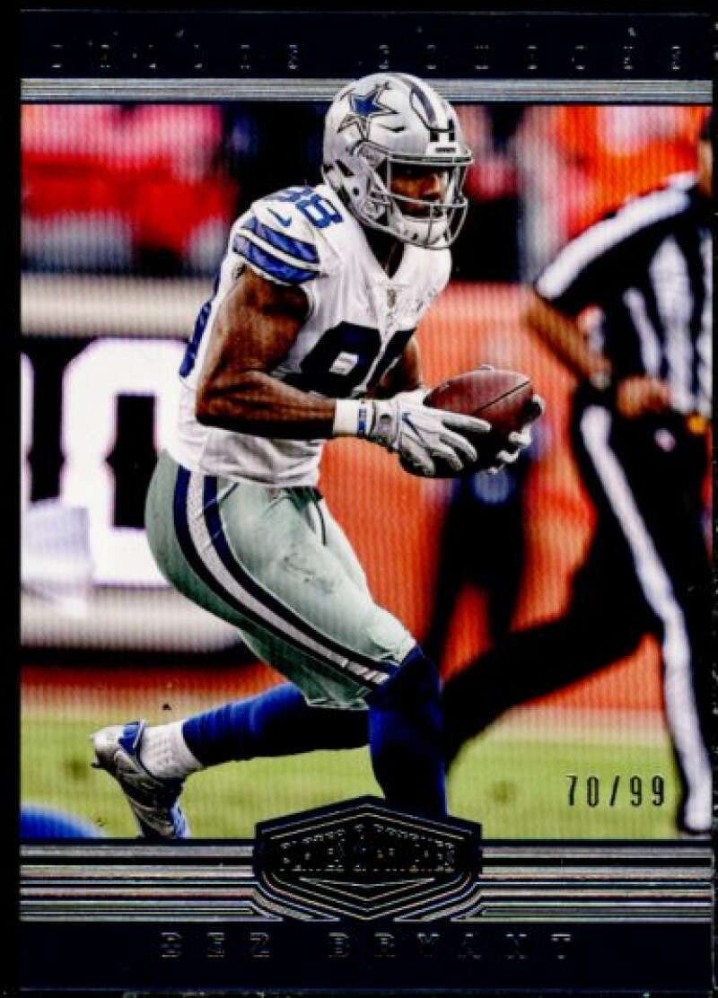 Dez Bryant Card 2017 Panini Plates and Patches #34  Image 1