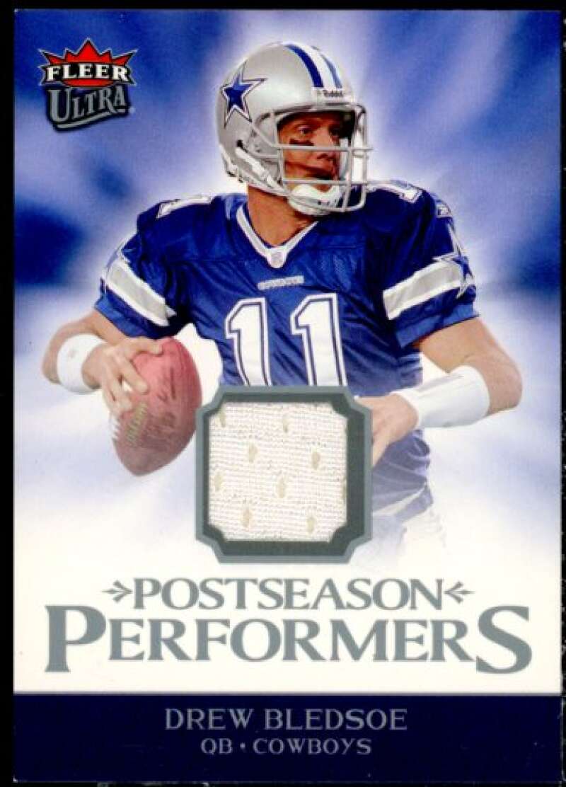 Drew Bledsoe Card 2006 Ultra Postseason Performers Jerseys #UPPDB  Image 1