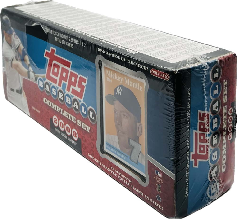 2008 Topps Target Exclusive Baseball Factory Set ( Mickey Mantle) Read Image 2