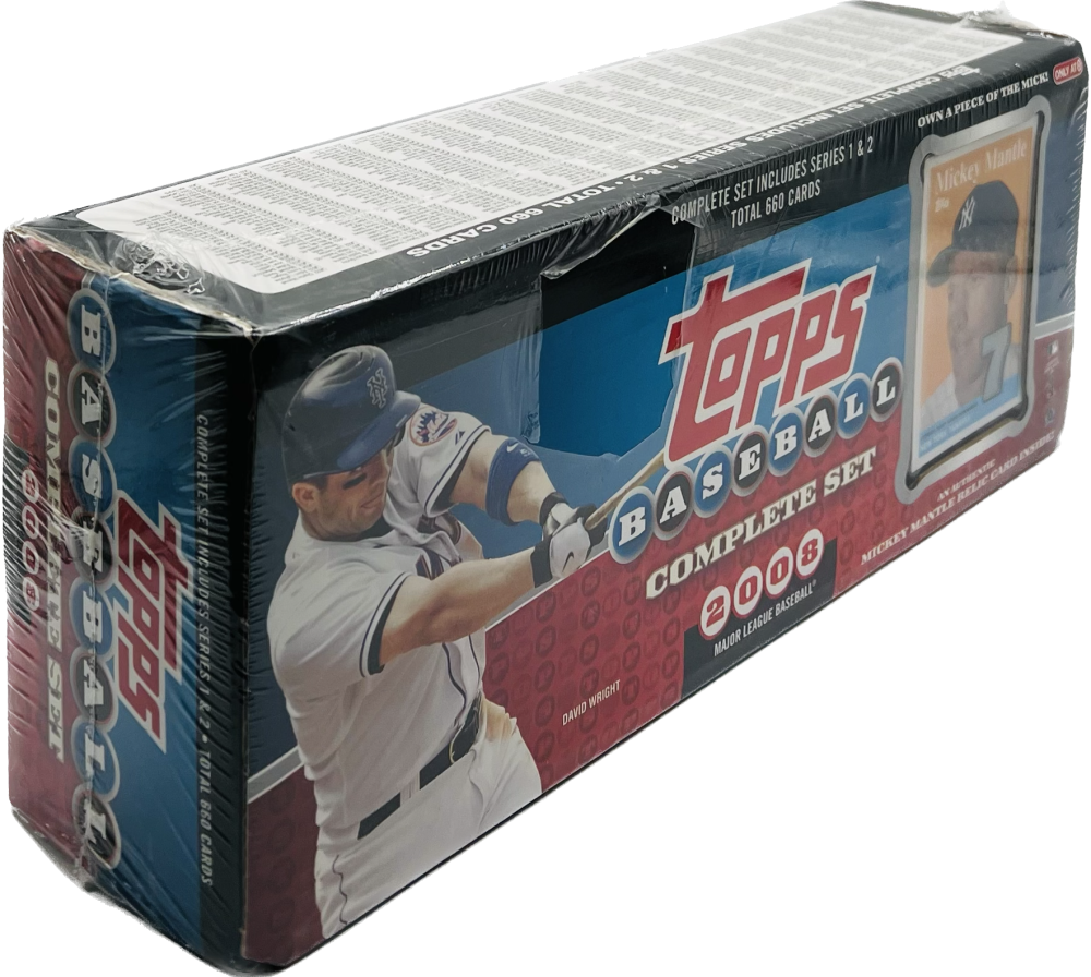 2008 Topps Target Exclusive Baseball Factory Set ( Mickey Mantle) Read Image 3