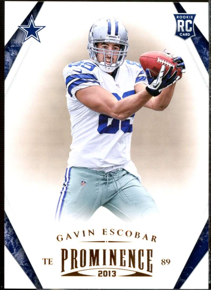 Gavin Escobar Rookie Card 2013 Panini Prominence #135  Image 1