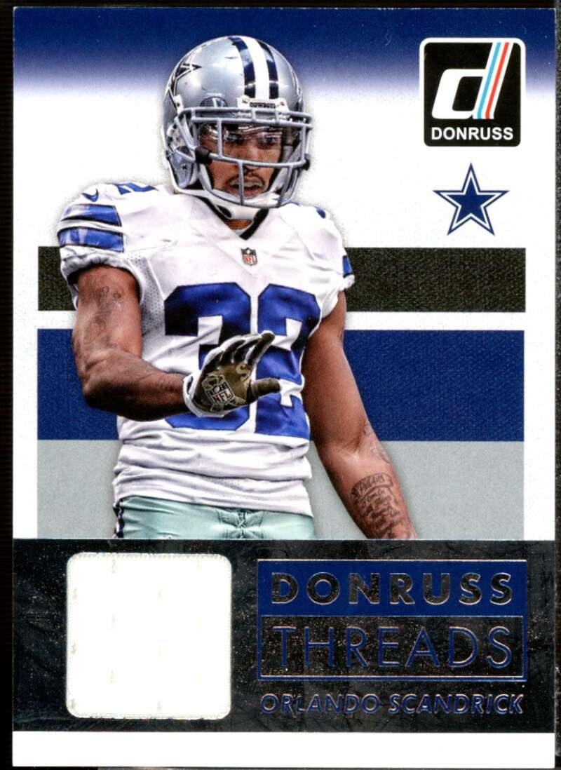 Orlando Scandrick Card 2015 Donruss Threads #DTOS  Image 1