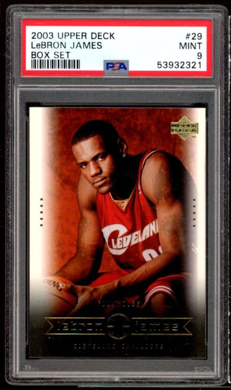 2003 Upper Deck Phenomenal Beginning #20 NBA 1st Pick Lebron