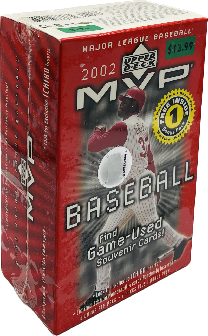 2002 Upper Deck MVP 8-Pack Baseball Blaster Box Image 1