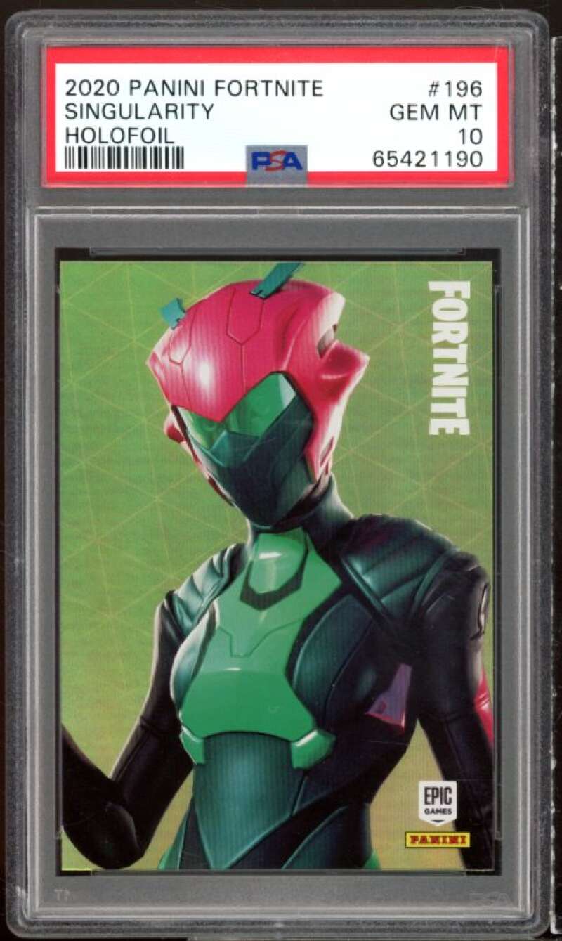 Singularity Holofoil Card 2020 Panini Fortnite USA #196 PSA 10 Image 1