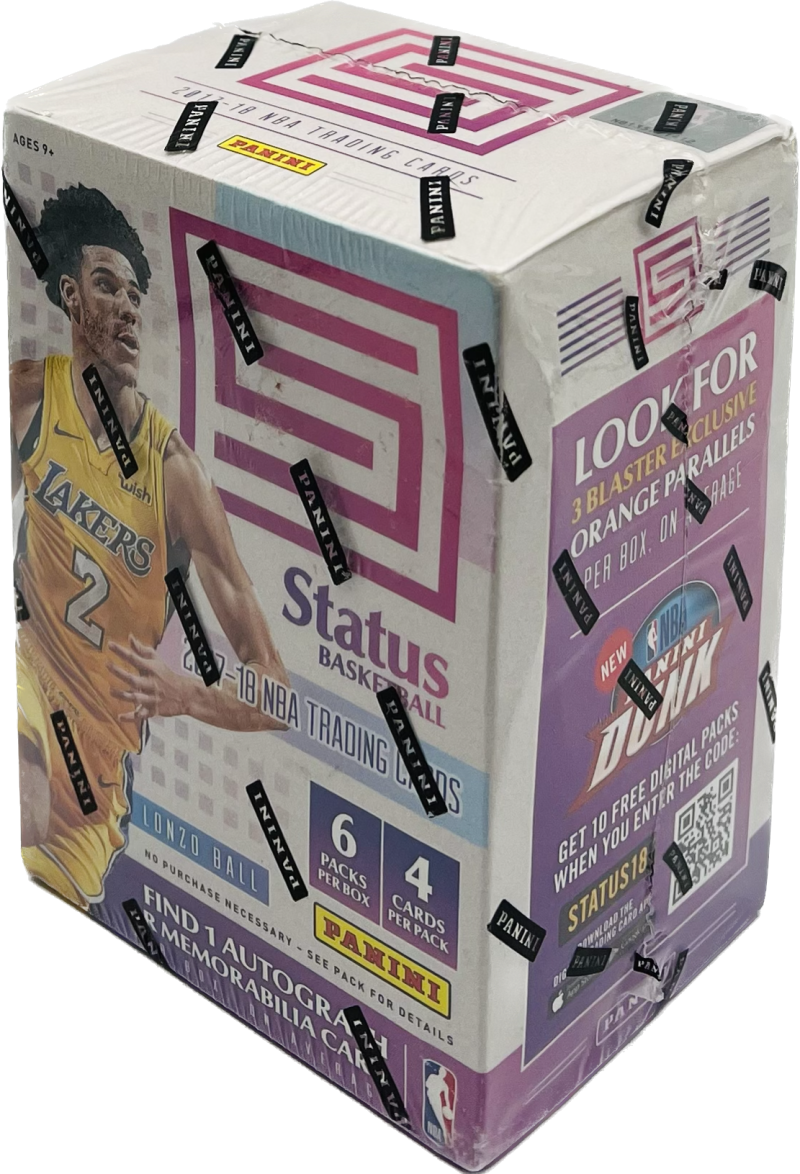 2017-18 Panini Status Basketball 6-Pack Blaster Box Image 1