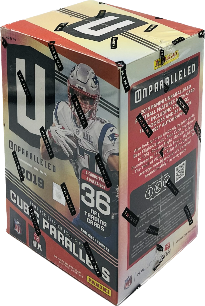 2019 Panini Unparalleled Football 6-Pack Blaster Box Image 1