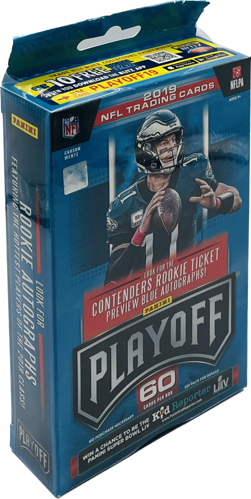 2019 Panini Playoff Football Hanger Box Image 1