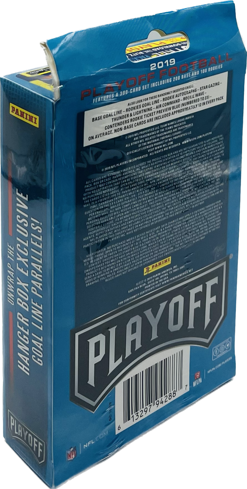 2019 Panini Playoff Football Hanger Box Image 2