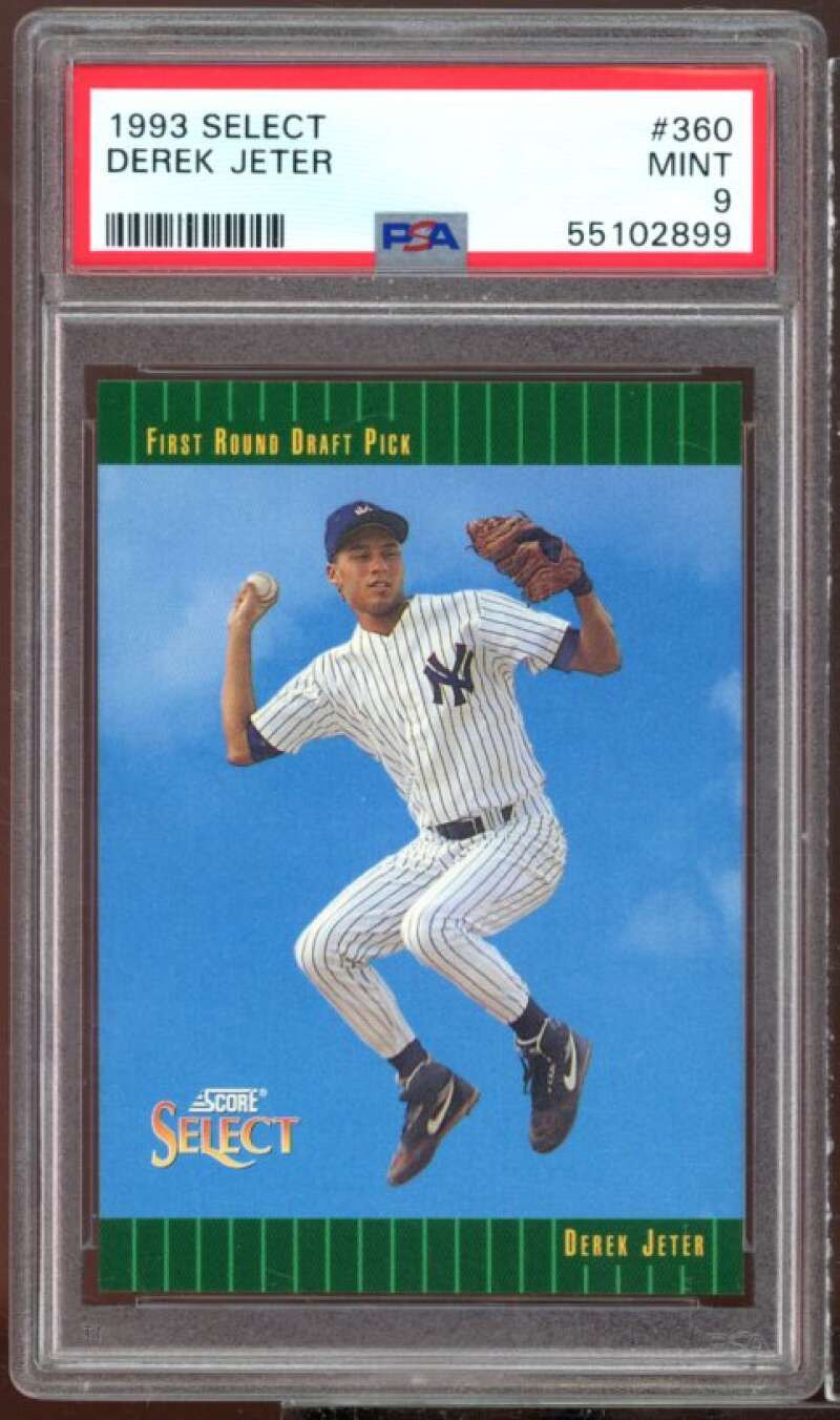 DEREK JETER 1992 Score Select Rookie Card 