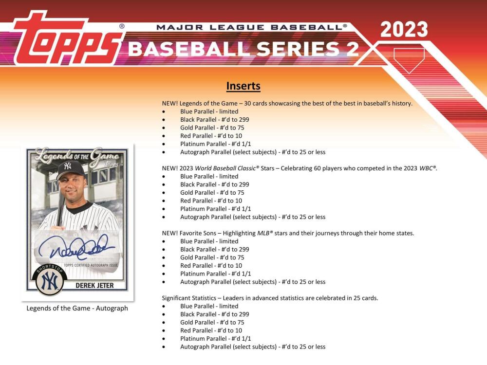 2023 Topps Series 2 Baseball Hobby Box Image 6