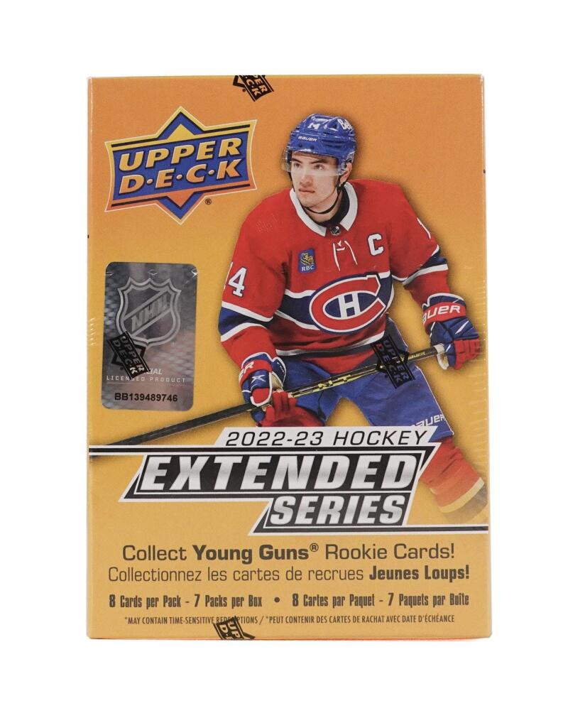 2022-23 Upper Deck Extended Series Hockey 7-Pack Blaster Box Image 2