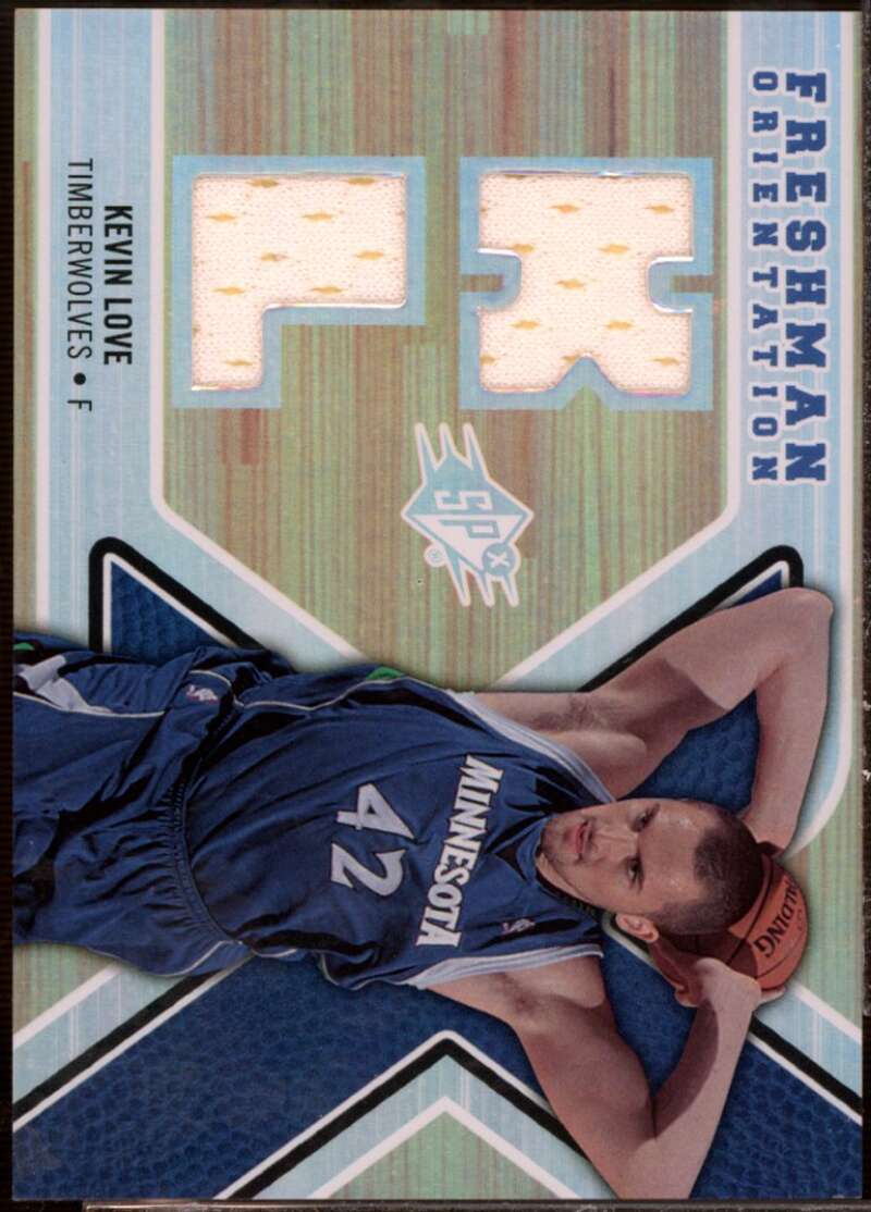 Kevin Love Rookie Card 2008-09 SPx Freshman Orientation #FOKL  Image 1