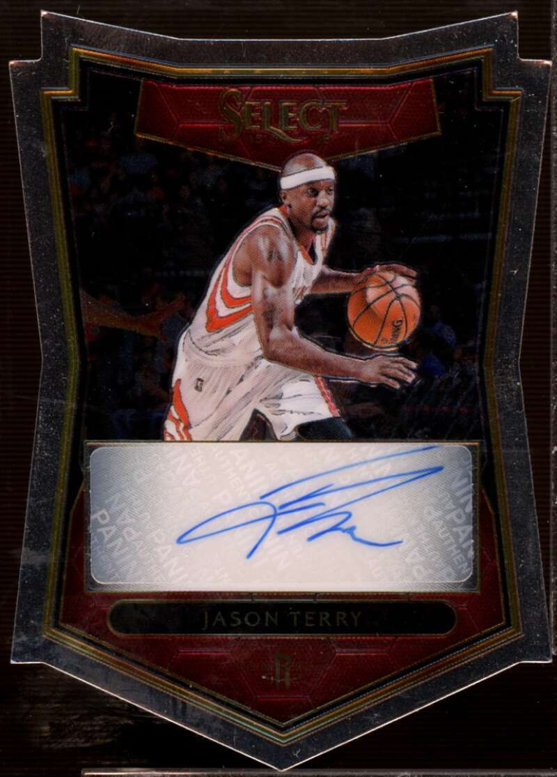 Jason Terry Card 2015-16 Select Die Cut Autographs #13  Image 1