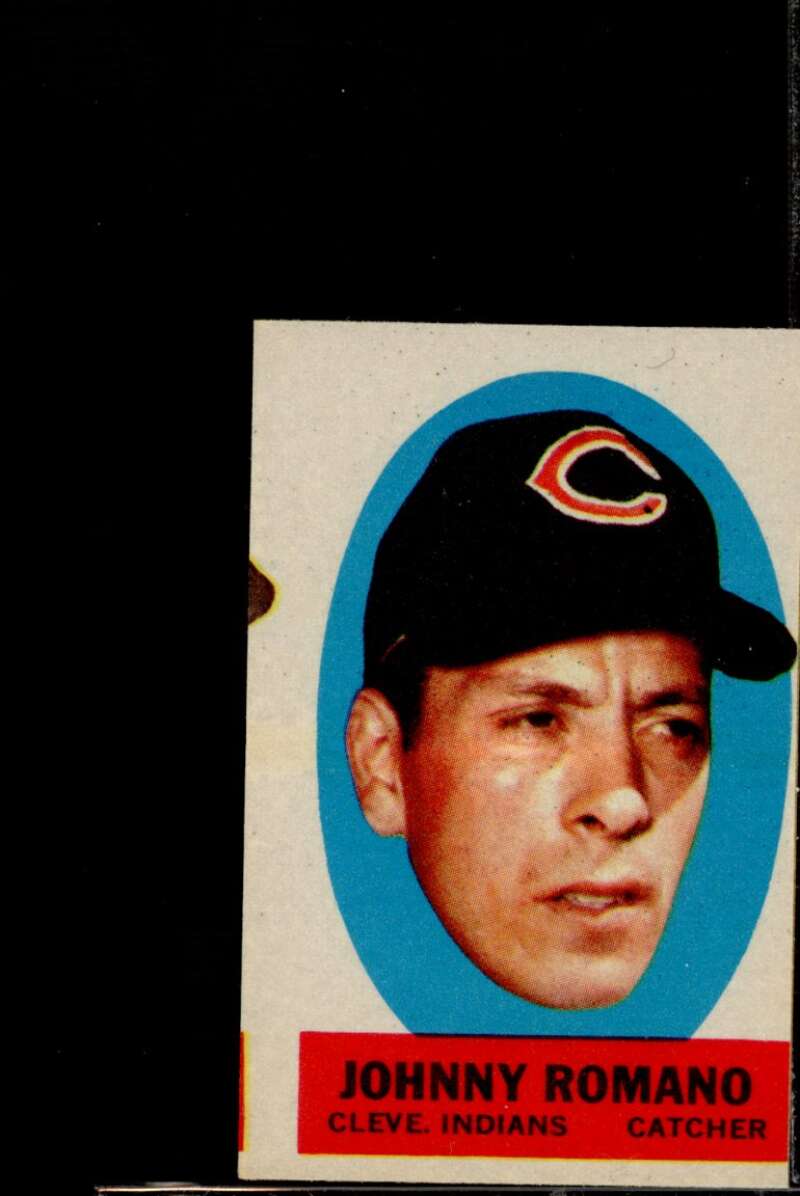 Johnny Romano Card 1963 Topps Peel-Offs #38  Image 1