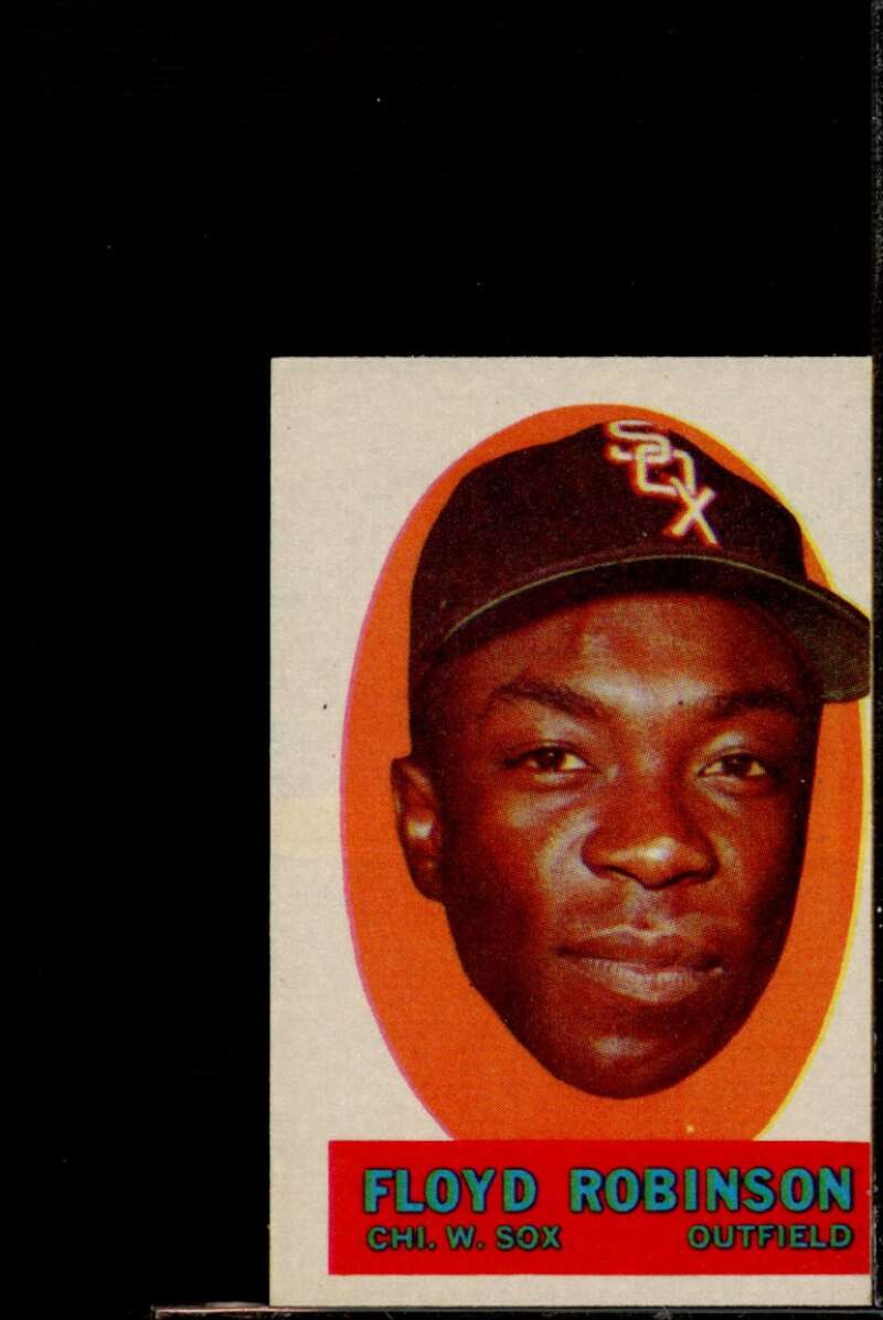 Floyd Robinson Card 1963 Topps Peel-Offs #35  Image 1