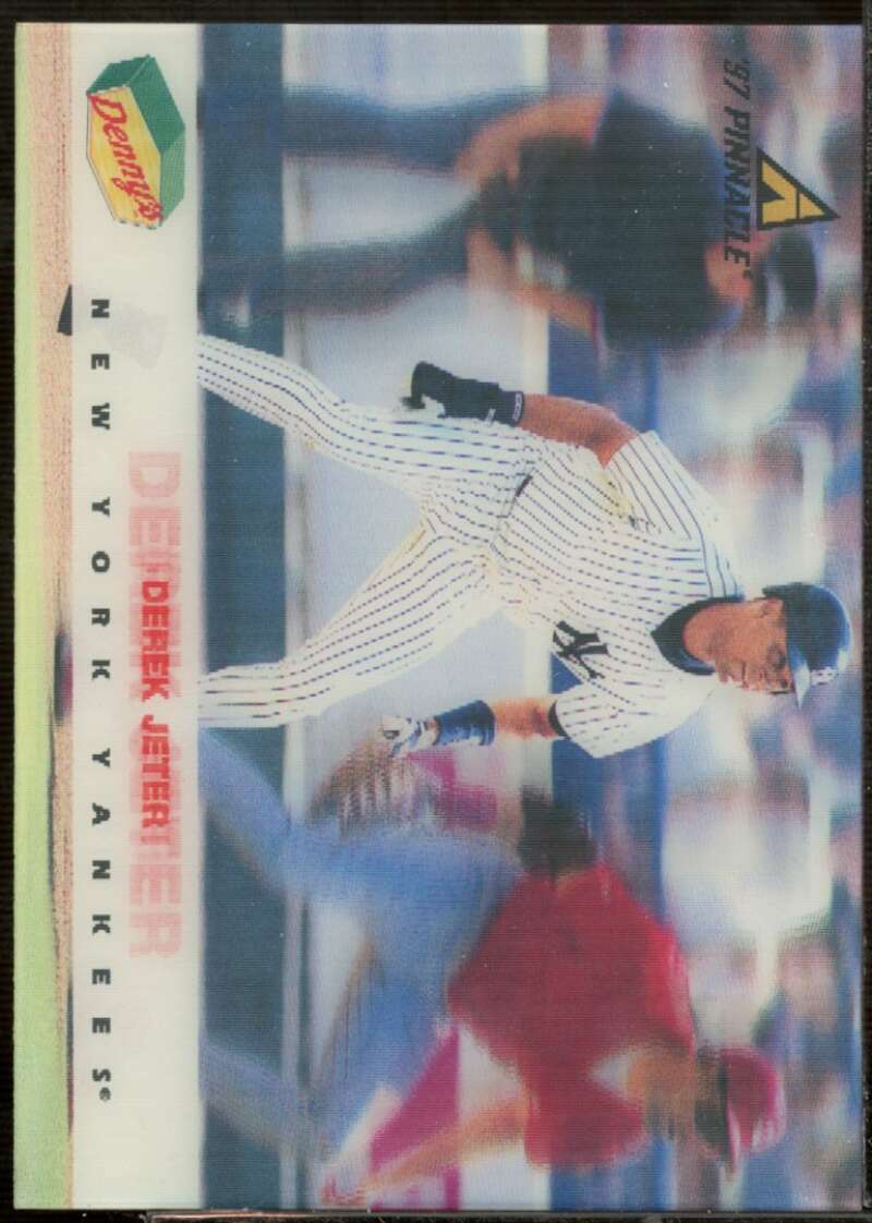 Derek Jeter Card 1997 Denny's Holograms #14  Image 1