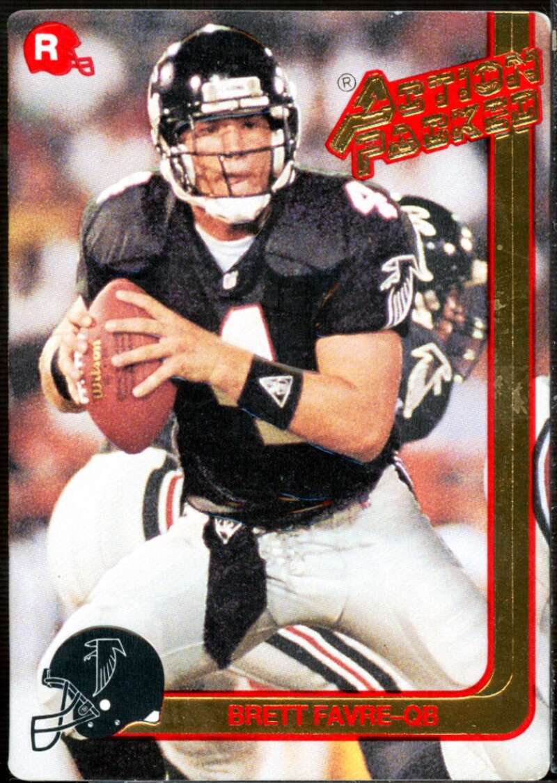 Brett Favre Rookie Card 1991 Action Packed Rookie Update #21  Image 1