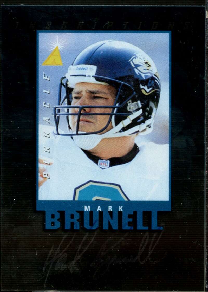 Mark Brunell Card 1997 Pinnacle Inscriptions Autographs #5  Image 1