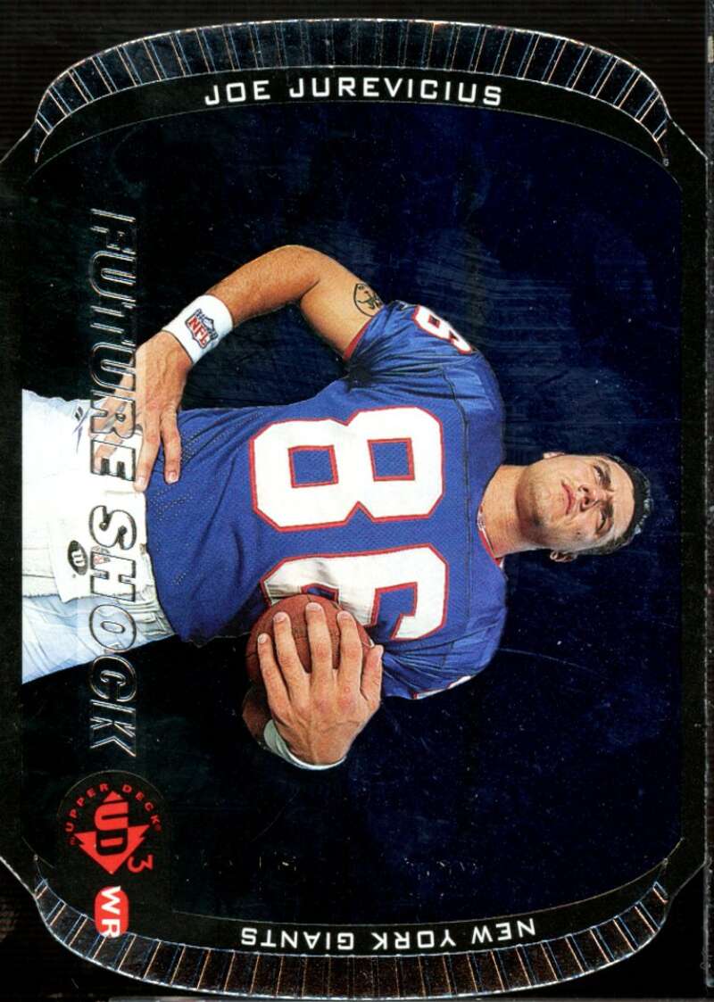 Joe Jurevicius FF Rookie Card 1998 UD3 Die Cuts #115  Image 1