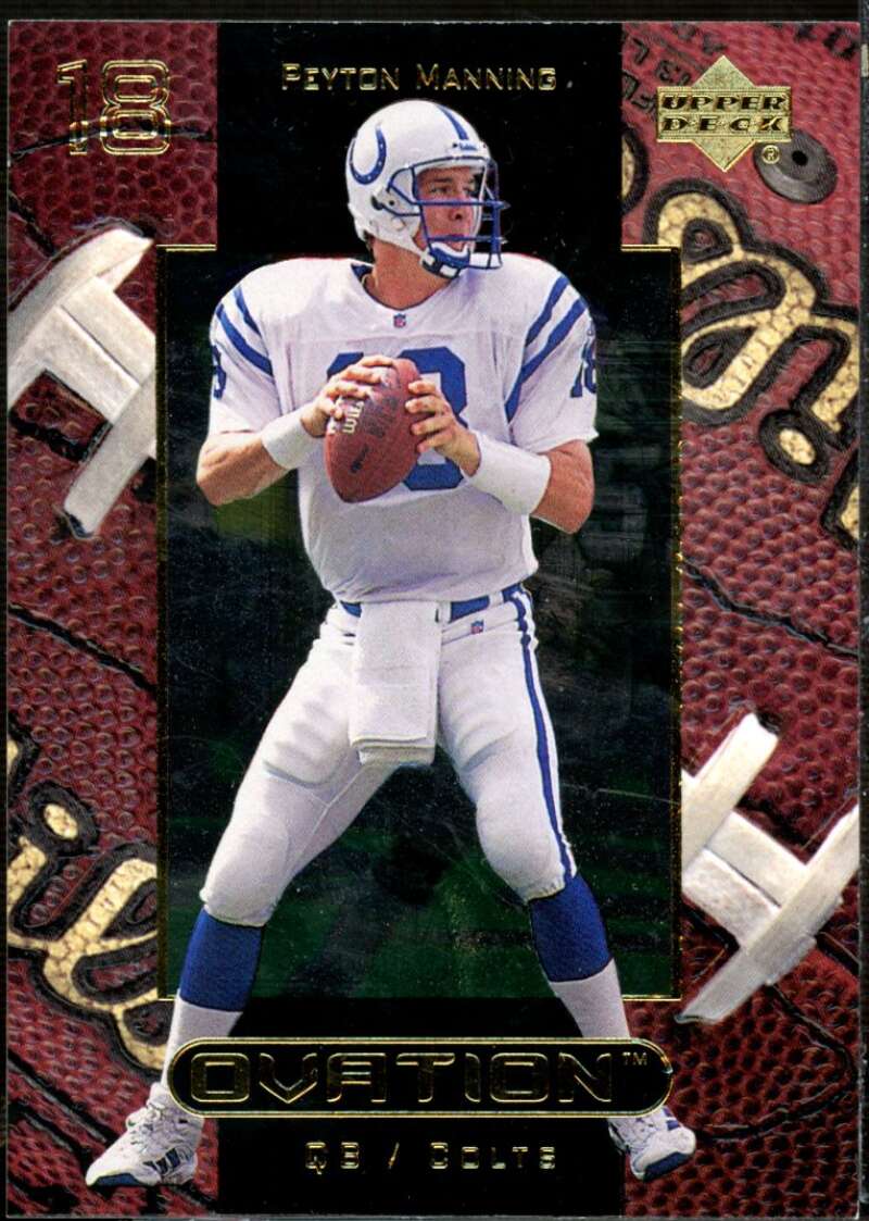 Peyton Manning Card 1999 Upper Deck Ovation #23  Image 1