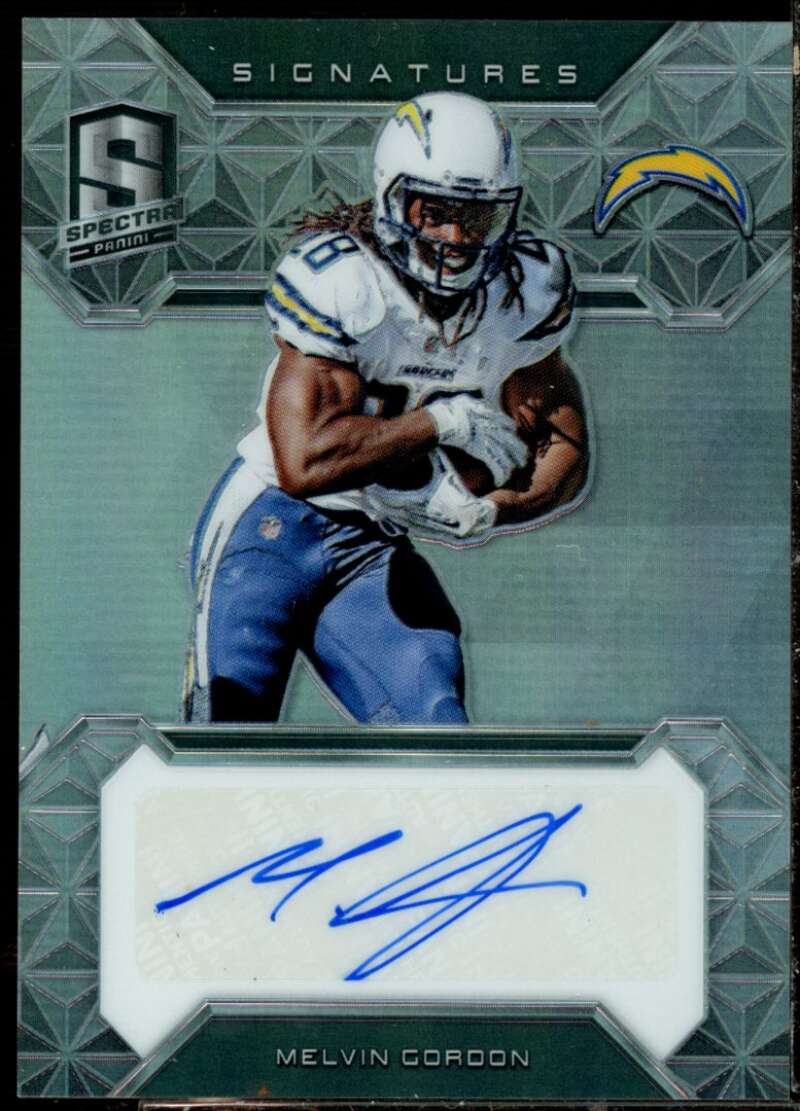 Melvin Gordon Card 2016 Panini Spectra Signatures #30  Image 1