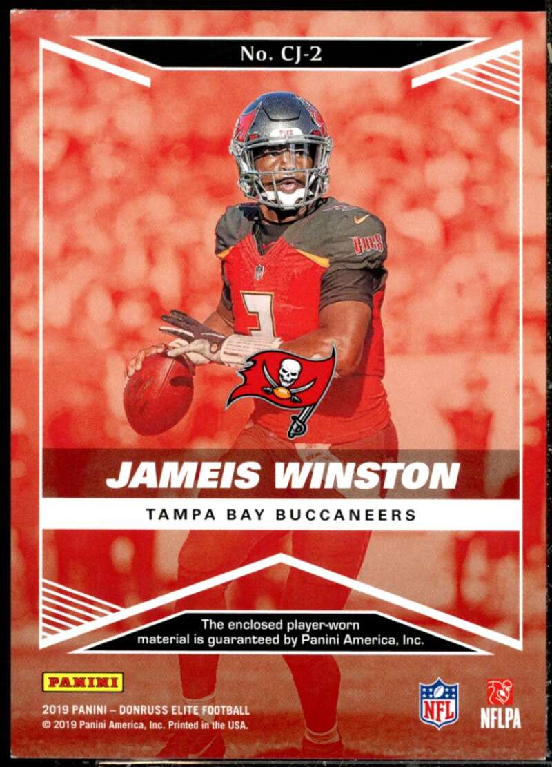 Jameis Winston Card 2019 Elite Craftsman Jerseys #2  Image 2