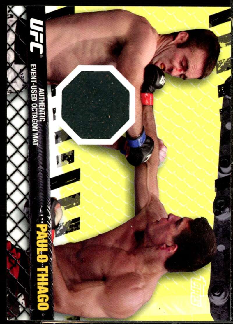 Paulo Thiago/UFC 106 Card 2010 Topps UFC Fight Mat Relics #FMPT  Image 1