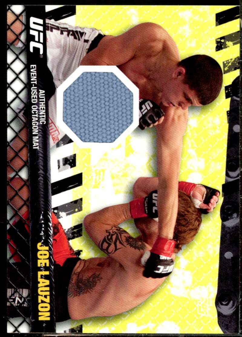 Joe Lauzon/UFC 63 Card 2010 Topps UFC Fight Mat Relics #FMJL  Image 1