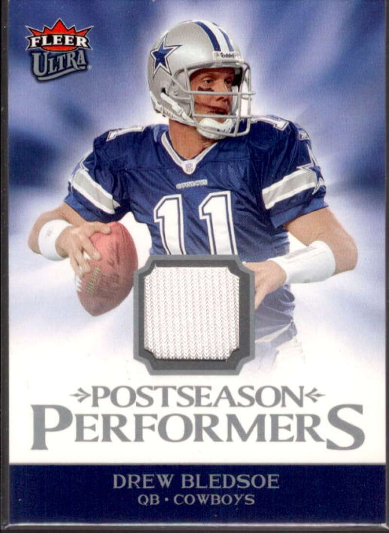 Drew Bledsoe Card 2006 Ultra Postseason Performers Jerseys #UPPDB  Image 1