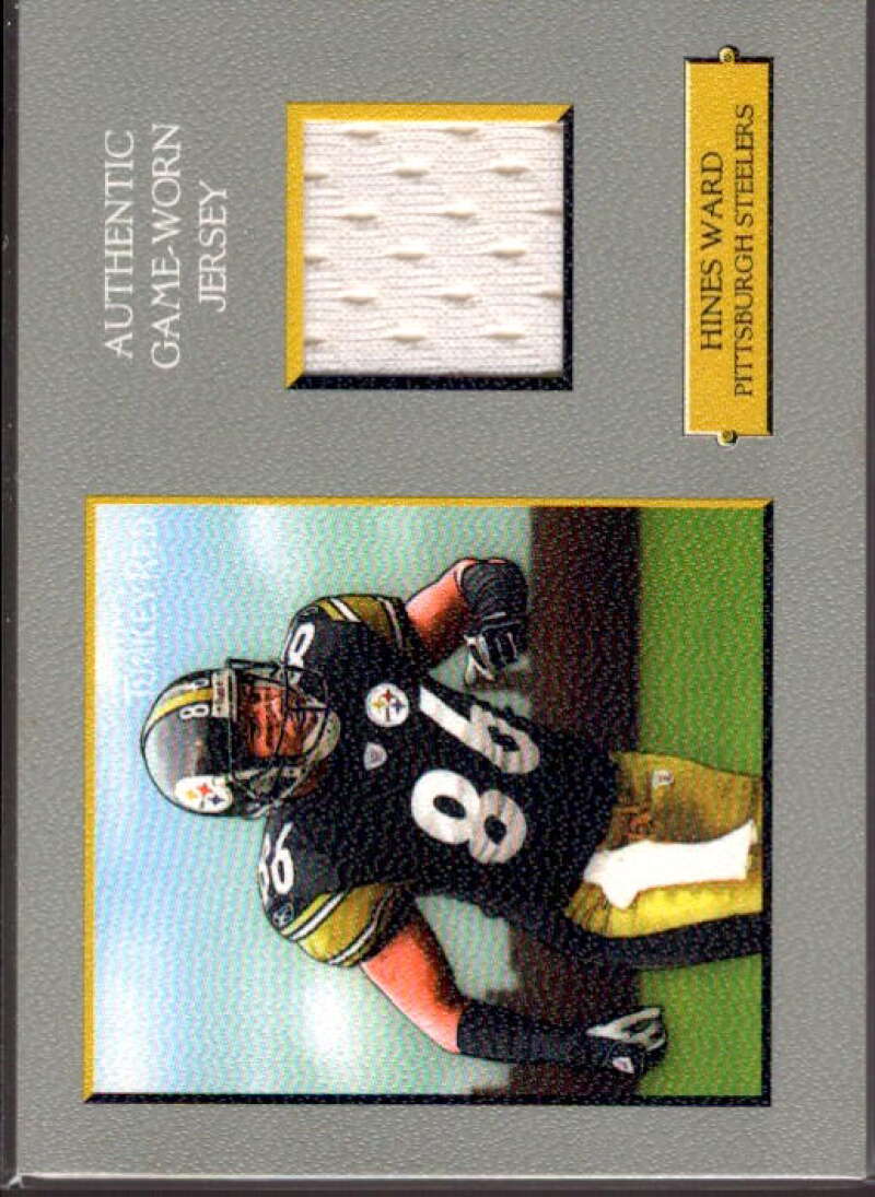 Hines Ward Card 2005 Topps Turkey Red Relics Gray #TRRHW  Image 1