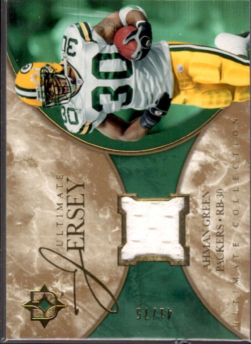 Ahman Green Card 2006 Ultimate Collection Jerseys Silver #ULAG