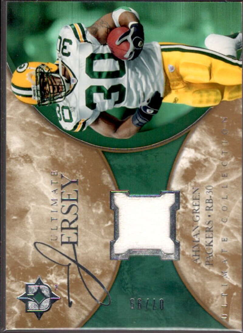 Ahman Green Card 2006 Ultimate Collection Jerseys #ULAG  Image 1