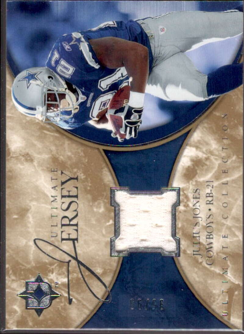 Julius Jones Card 2006 Ultimate Collection Jerseys #ULJJ  Image 1