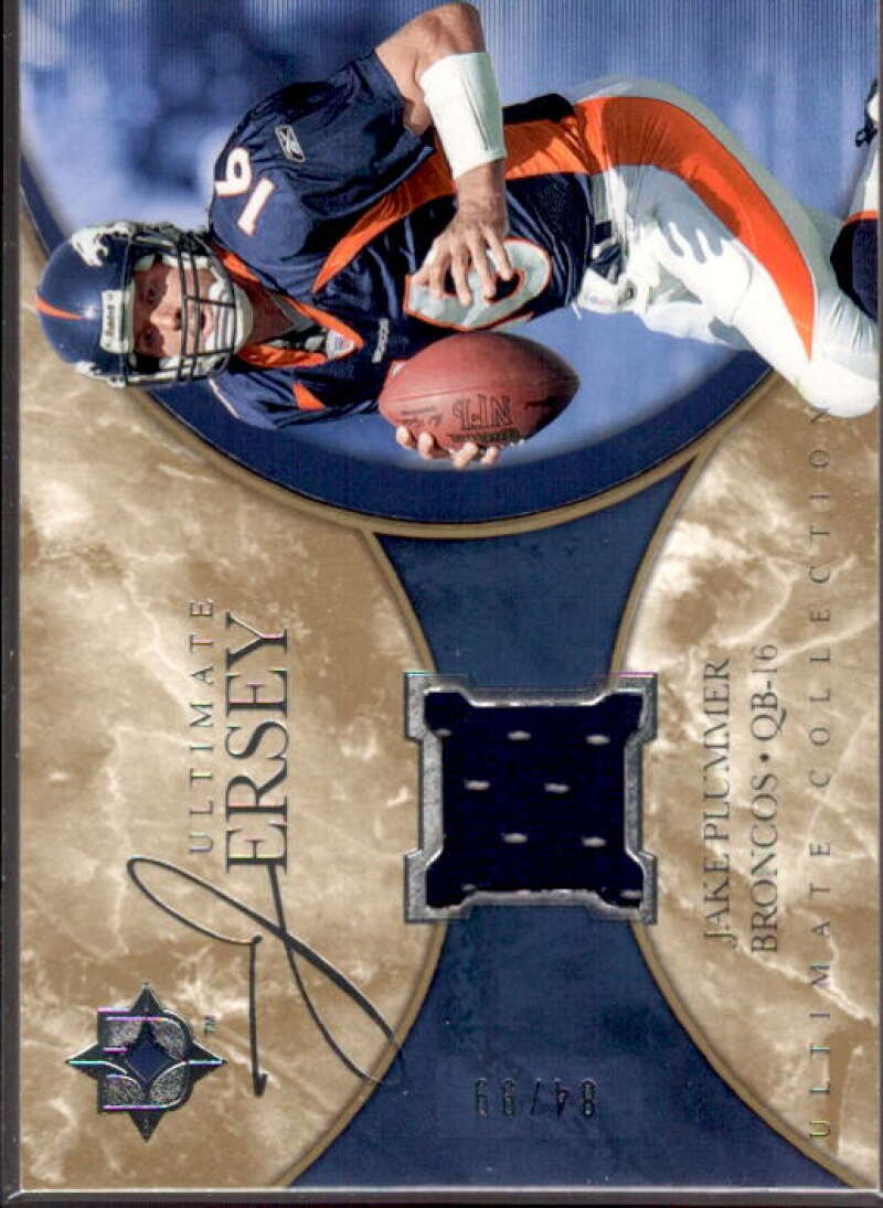 Jake Plummer Card 2006 Ultimate Collection Jerseys #ULJP  Image 1