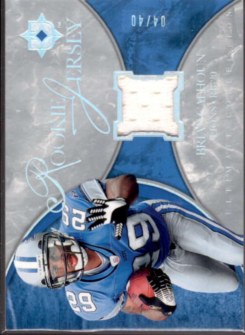 Brian Calhoun Card 2006 Ultimate Collection Rookie Jerseys Spectrum #URBC  Image 1