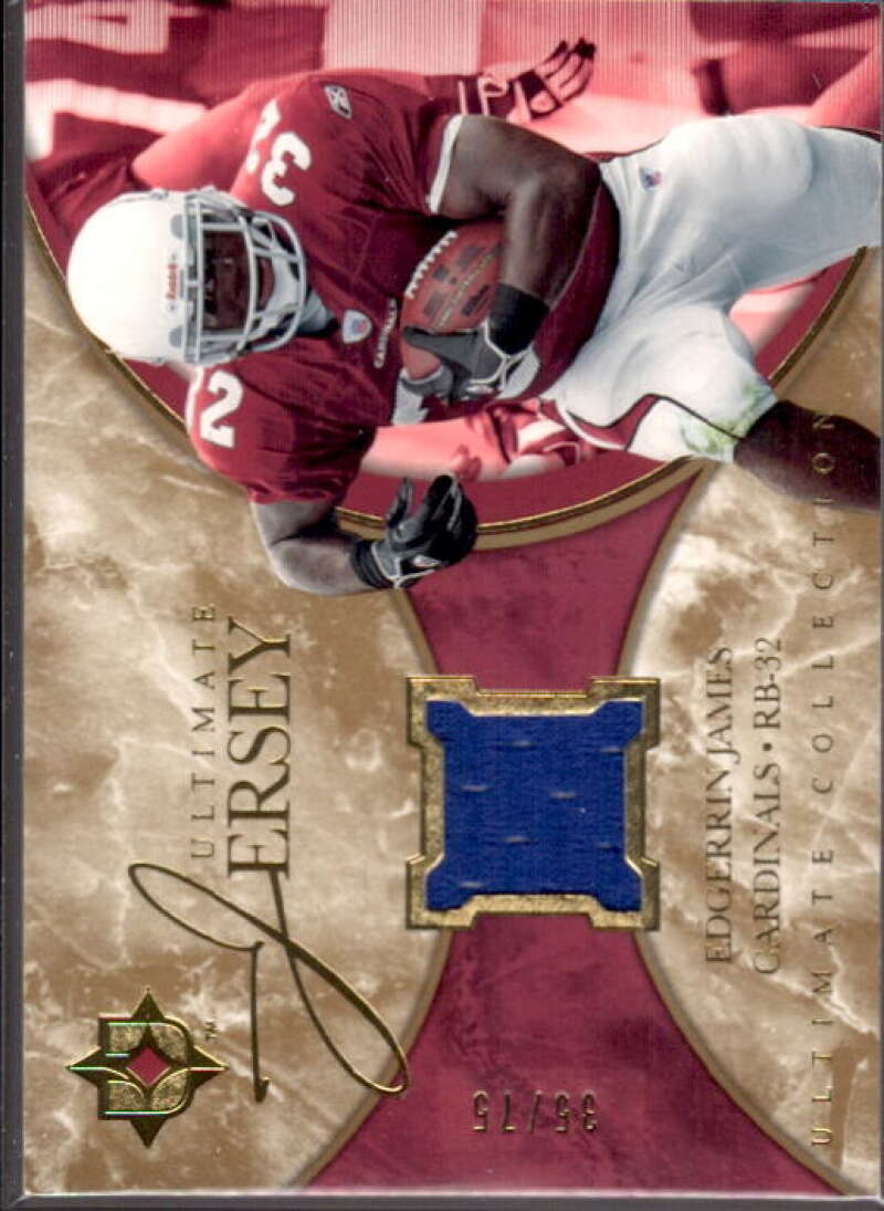 Edgerrin James Card 2006 Ultimate Collection Jerseys Silver #ULEJ  Image 1