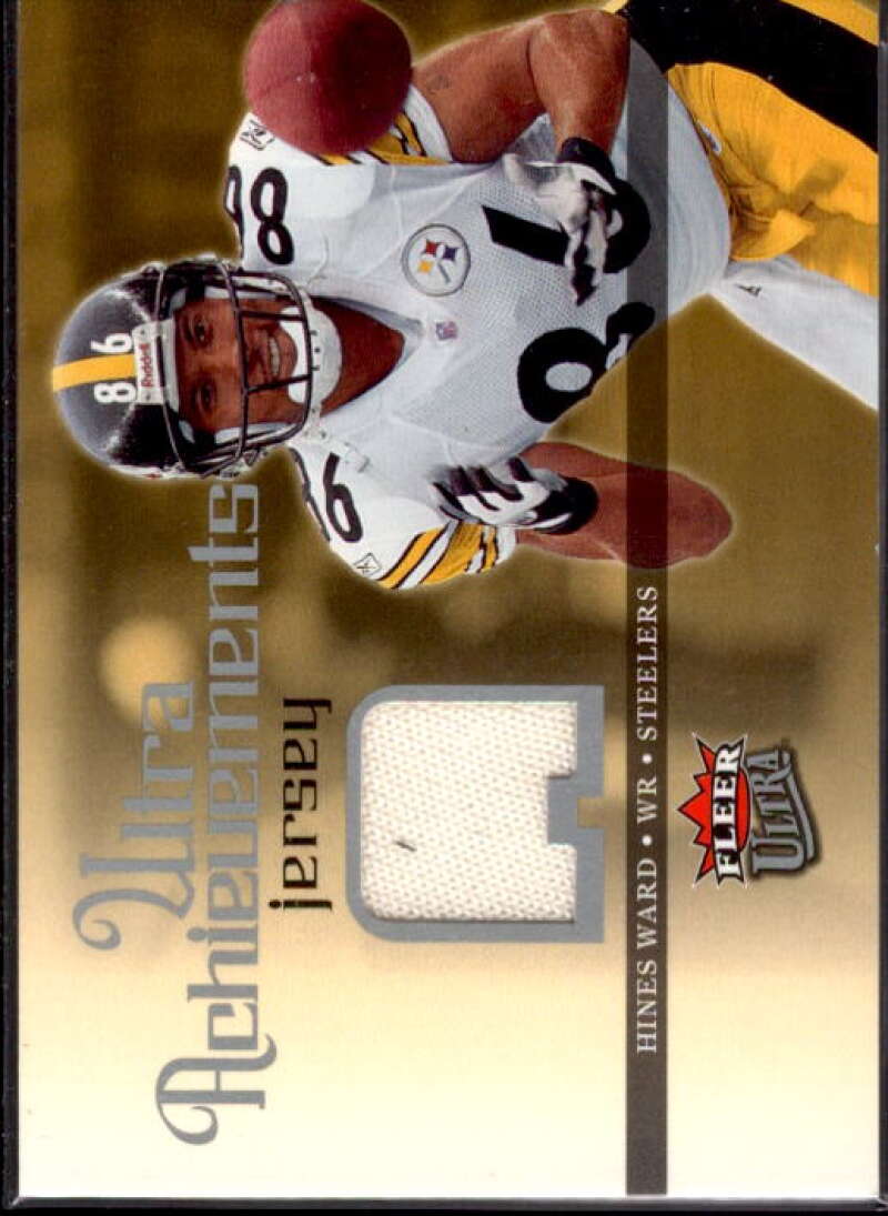 Hines Ward Card 2006 Ultra Achievements Jerseys #UAHW  Image 1