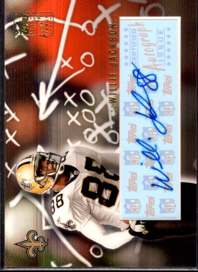 Willie Jackson Card 2002 Topps Autographs #TAWJ  Image 1