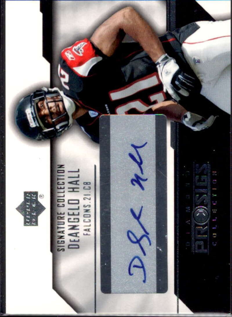 DeAngelo Hall Card 2004 UD Diamond Pro Sigs Signature Collection #SCDH  Image 1