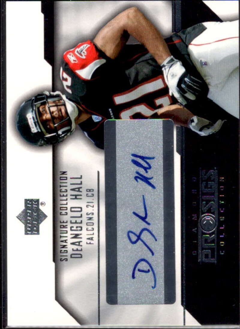 DeAngelo Hall Card 2004 UD Diamond Pro Sigs Signature Collection #SCDH  Image 1